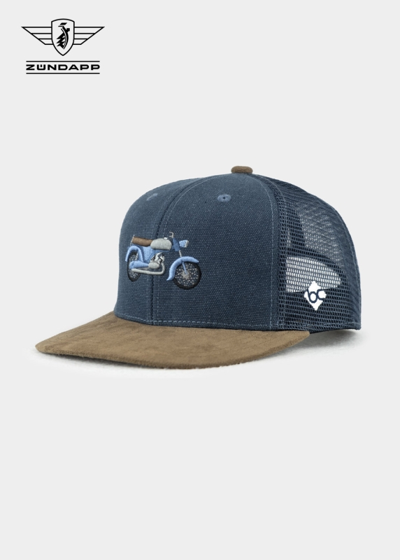 Cap "Zündapp" - dunkelgrau, v2 (Snapback)